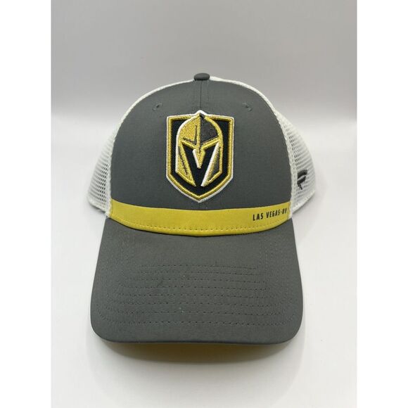 Vegas Golden Knights Fanatics Authentic Pro Rinkside Trucker Adjustable Hat - Picture 1 of 8